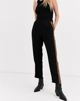 Thumbnail for your product : Religion relaxed trousers with contrast side stripe