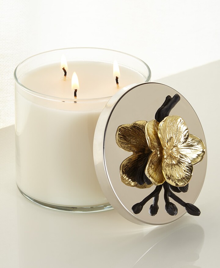 Michael Aram 13. 5 oz. Gold Orchid Candle