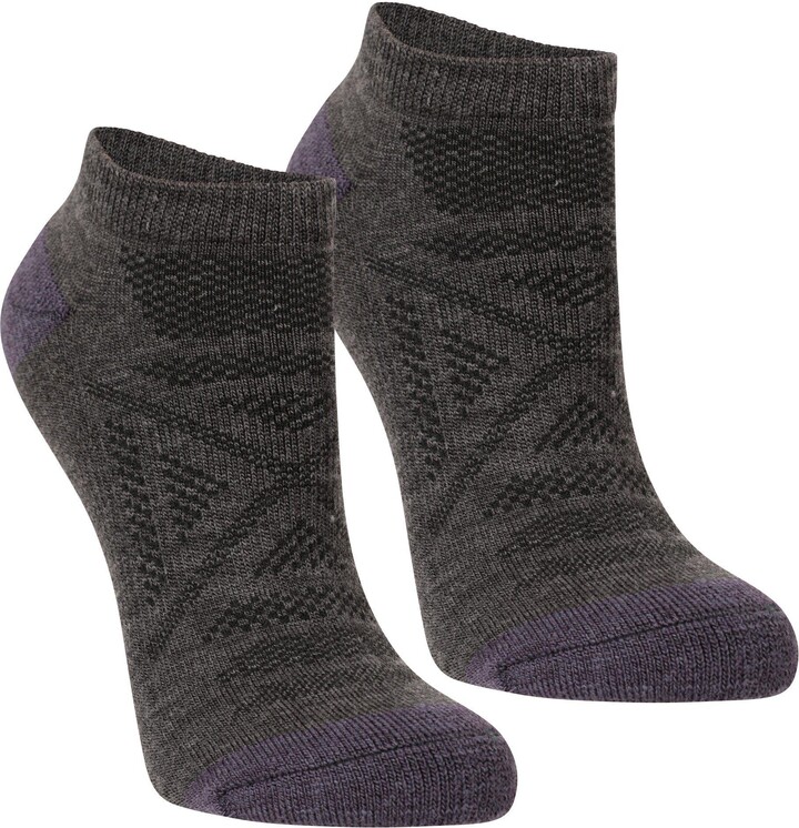 Mountain Warehouse Merino Ankle Socks Soft Woollen Trainer Sock ShopStyle