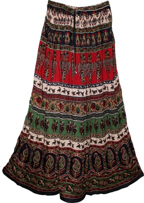 Ethnic Skirts | Shop the world's largest collection of fashion | ShopStyle  UK