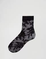 Thumbnail for your product : ASOS Lace Ankle Socks