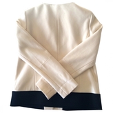 Thumbnail for your product : Tibi White Wool Jacket