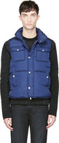 Thumbnail for your product : DSquared 1090 Dsquared2 Blue Puffer Cargo Vest
