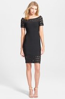 Thumbnail for your product : Herve Leger Cutout Detail Off the Shoulder Bandage Dress