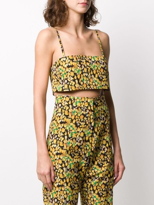 Each X Other x Austyn The Birds We Shoot cropped bandeau top