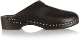 Thumbnail for your product : Isabel Marant Studded leather clogs