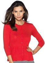 Thumbnail for your product : M&Co Peplum cardigan