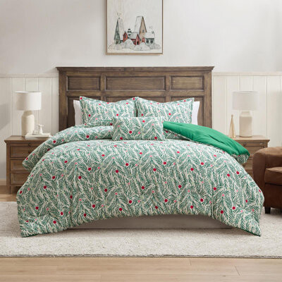 Hallmark Branches Holiday Comforter Set