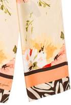 Thumbnail for your product : Adrienne Landau Floral Silk Scarf