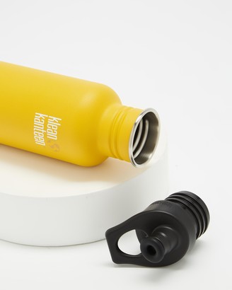 Klean Kanteen Yellow Water bottles - 18oz Classic Sport Cap Bottle - Size One Size at The Iconic
