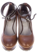 Thumbnail for your product : Brunello Cucinelli Platform Wedges