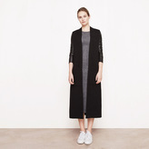 Thumbnail for your product : Maje Oversized cardigan with leather details