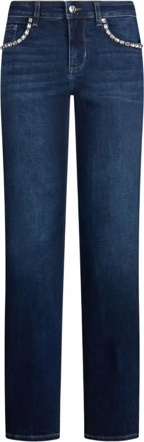 Liu Jo Slim jeans with gemstones