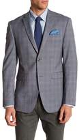 Thumbnail for your product : Original Penguin Blue Plaid Two Button Notch Lapel Suit Separate Jacket
