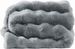 Brooklyn Loom Bubble Faux Fur Throw Blanket