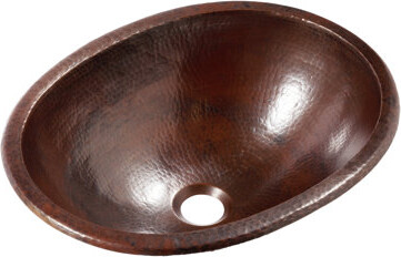 Sinkology Schrodinger 17" Dual Flex Bathroom Sink in Copper