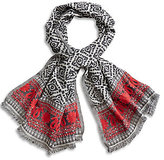 Thumbnail for your product : Lucky Brand Wool Jacquard Shawl