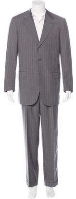 Brioni Nomentano Striped Wool Suit