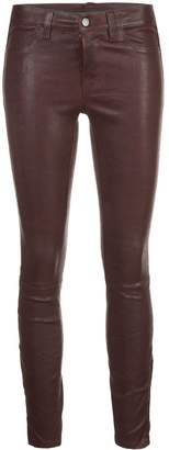 J Brand skinny leather trousers
