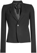 Thumbnail for your product : Rick Owens Wool Blend Blazer