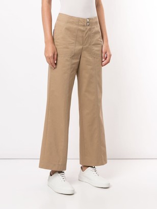 PortsPURE Contrast-Pocket Utilitarian Trousers