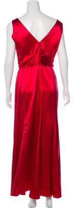 Armani Collezioni Silk Maxi Dress