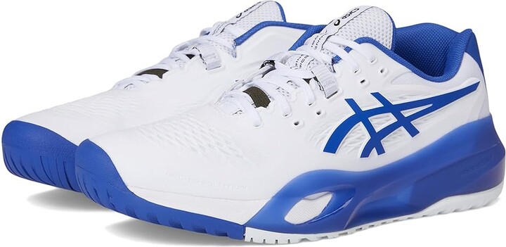 Asics Gel-Resolution X Men's Tennis Shoes White/Dark Cobalt : 14 D - Medium