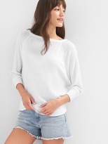 Thumbnail for your product : Gap Waffle knit boatneck sweater