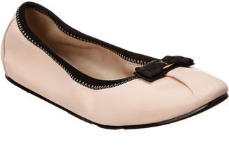 ferragamo foldaway ballet flat