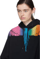 Thumbnail for your product : Marcelo Burlon County of Milan Black Rainbow Hoodie