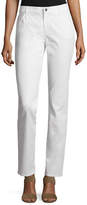 Thumbnail for your product : Lafayette 148 New York Plus Size Thompson Waxed Denim Slim-Leg Jeans