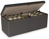 Thumbnail for your product : Decker Upholstered Storage Bench, Shire Grey