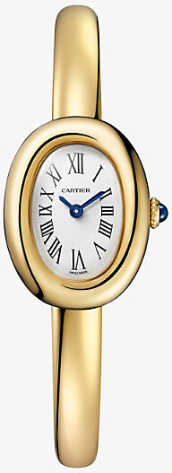 Yellow Gold Baignoire Mini 18ct Yellow-Gold Quartz Watch 16cm