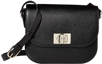 Furla 1927 Small Shoulder Bag 23 (Nero) Handbags - ShopStyle