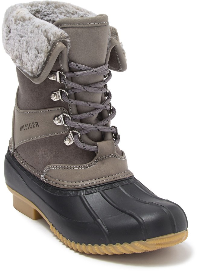 duck boots fur lined