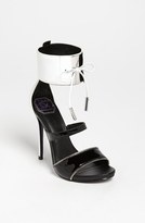 Thumbnail for your product : Donald J Pliner DMSX 'Sese' Sandal Black/ White 9 M