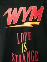 Thumbnail for your product : Wooyoungmi Love Is Strange T-shirt
