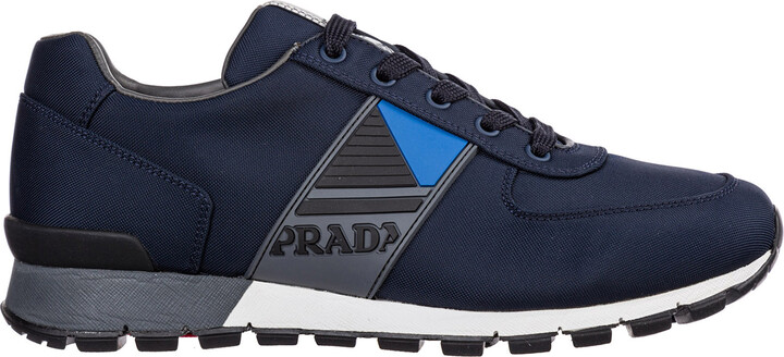 Prada Men's Blue Sneakers & Athletic Shoes | over 40 Prada Men's Blue  Sneakers & Athletic Shoes | ShopStyle | ShopStyle