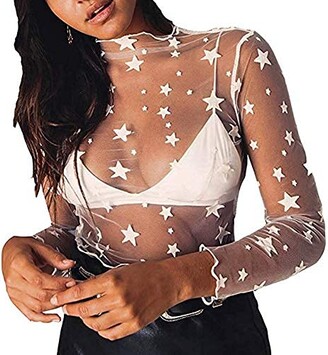 inlzdz Womens See Through Gauze Open Front Crop Tops Arm Sleeves Shoulder Shrug with Bag Buckle 