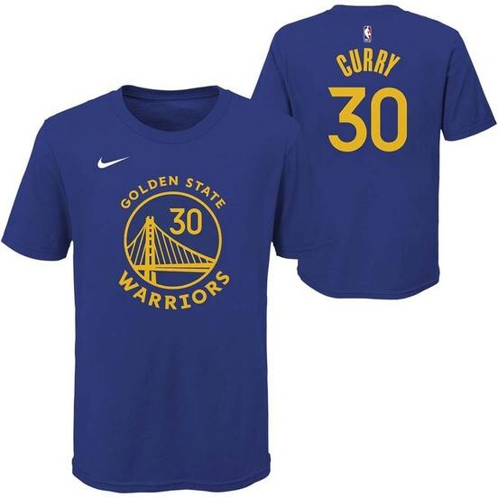 Nike Kids' Golden State Warriors Steph Curry Name & Number T-Shirt