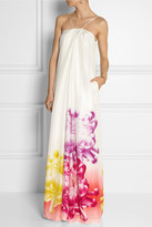 Thumbnail for your product : Diane von Furstenberg Annie printed silk maxi dress