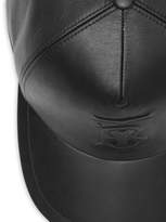 Thumbnail for your product : Burberry TB Monogram Motif Leather Baseball Cap