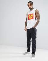Thumbnail for your product : ASOS Wu Tang Clan Sleeveless T-Shirt With Extreme Dropped Armhole