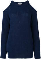 Thumbnail for your product : IRO Lineisy cutout shoulder ribbed sweater