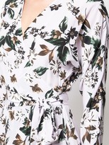 Thumbnail for your product : Diane von Furstenberg Floral Print Wrap Dress