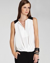 Thumbnail for your product : BCBGMAXAZRIA Top - Gisele Draped
