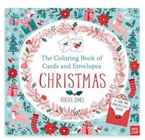 Penguin Random House The Coloring Book of Cards and Envelopes: Christmas Coloring Book