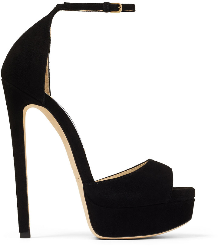 thin strap heeled sandals