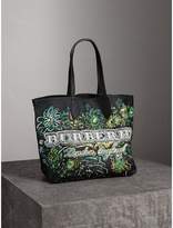 Thumbnail for your product : Burberry The Medium Reversible Doodle Tote