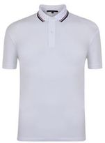 Thumbnail for your product : Gucci Web Tip Polo Top